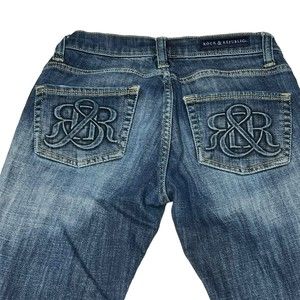 Rock & Republic Skinny Jeans Women's 0  Distressed